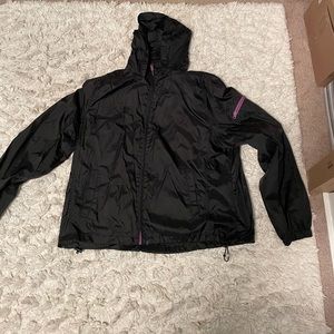 Black Windbreaker